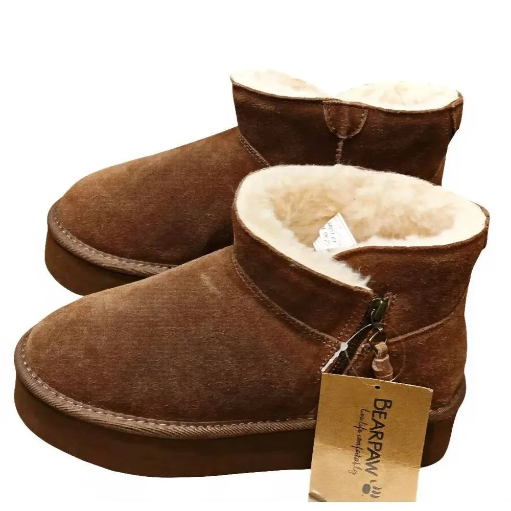BearPaw Retro Shorty‎ Toni Suede Ankle Boots